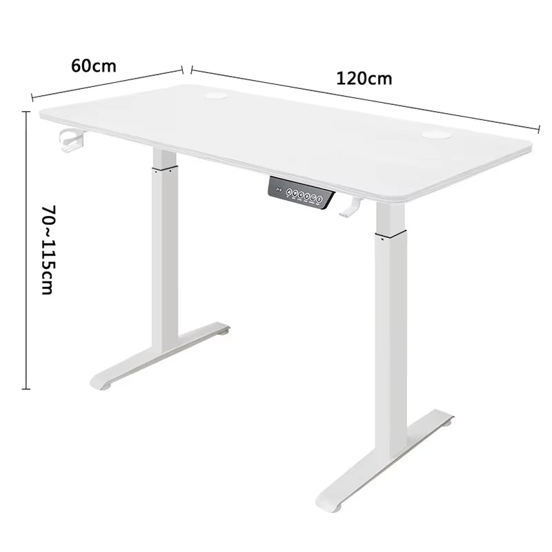 Height Adjustable Desk Motion Electric Sit Stand up down Computer Table Modern Lift Motorized Gaming Desktop Home Office Desks